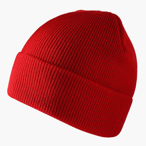 Gorros de punto de Color sólido a la moda, gorros de esquí cálidos para invierno, gorros multicolores para hombres y mujeres, gorros elásticos suaves de jacquard - Product Image 1