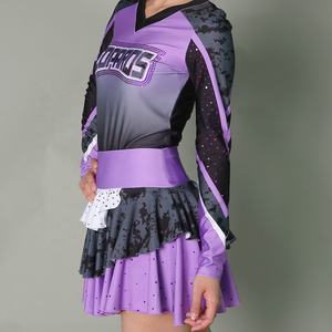 ชุดยูนิฟอร์มเชียร์ลีดเดอร์แบบระบายอากาศได้ดี ปรับแต่งได้ ขายดีที่สุด ดีไซน์โดดเด่น บริการ OEM ราคาดีที่สุด ผู้ผลิตมืออาชีพ สินค้าใหม่ - Product Image 5