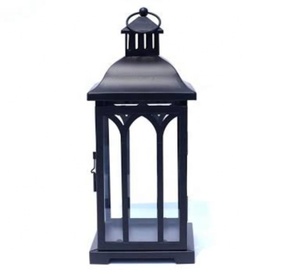 Most Selling Matt <b>Black</b> Finished Metal <b>Lantern</b> for Home & Hotel Decor Easter Celebrations Decorative <b>Candle</b> Holders & <b>Lanterns</b> - Product Image 2