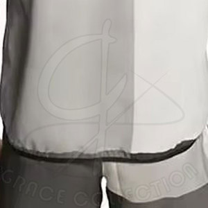 Veste coupe-vent d'hiver pour homme avec fermeture éclair, ensembles de jogging et de course, tissu polaire polyester/coton léger, logo personnalisable sur le tissu - Product Image 6