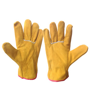 Personal Protection <b>Driver</b> <b>Gloves</b> Made of Goat Grain Leather Elastic Shirred Keystone Thumb Driving <b>Gloves</b> - Product Image 3