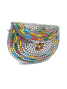 Bolso de mano único de metal para mujer bolso de hombro elegante y ligero - Product Image 4