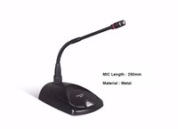 Thinuna GM-20 Microphone à condensateur directionnel professionnel 48V DC Phantom Mini sortie USB enregistrement Radio utilisation en salle de conférence