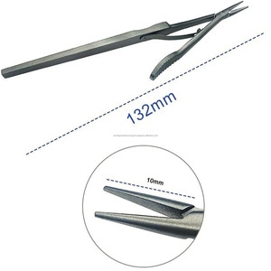 WORLD PRECISION SURGICAL Portaagujas Quirúrgico Manual de Acero Inoxidable, Instrumento Quirúrgico Dental, Certificado CE Clase II TC - Product Image 3