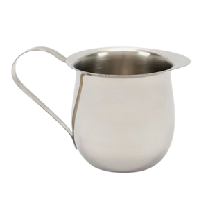 Pichet à café, thé, lait et crème en acier inoxydable, mousseur à lait manuel pour cafés, restaurants, expresso, latte art, récipient à crème - Product Image 6