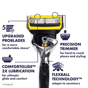 Gilette Fusion5-Recambios de cuchillas de afeitar para hombre, 12 unidades - Product Image 4