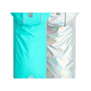 Legacy Paws Aqua Mirage Edition Reflective <b>Raincoat</b> Solid Style Sport <b>Dog</b> Coat - Product Image 1