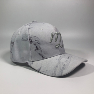 Gorra de Béisbol Unisex de Acrílico con Diseño de Logotipo Bordado en 3D Personalizado, Fabricada por ODM, con Impresión de Cinta, Estructurada de 6 Paneles, Color Blanco Camuflaje - Product Image 4