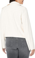 Chaqueta corta de cuero genuino para mujer, abrigo de lana de estilo Sexy corto ajustado, chaquetas de cuero para mujer de talla grande 6XL en Nurak en 2025