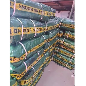 Tissu de bâche PE de haute qualité imperméable pour la protection des équipements de couvertures d'auvent de décrochage de marché-Disponible en vente depuis l'Inde - Product Image 1