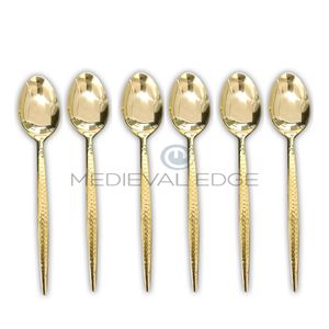 ชุดช้อนสแตนเลส6ชิ้นของขวัญขึ้นบ้านใหม่ที่ดีเครื่องเงินแบบใช้แล้วทิ้งสำหรับใช้ในบ้านห้องครัวร้านอาหาร - Product Image 2