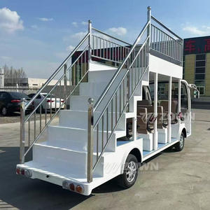 Proveedores chinos de <span class=keywords><strong>segunda</strong></span> <span class=keywords><strong>mano</strong></span>, autobús turístico usado para turismo, a la venta, para parque de atracciones con escaleras - Product Image 5