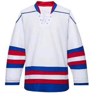 Maillots de hockey sur glace personnalisés, uniformes d'équipe, vêtements de sport en polyester respirant, haute qualité, vente en gros - Product Image 6