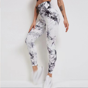 2025 taille haute Fitness Yoga Leggings pantalon Xl solide Gym pousser collants avec respirant sport caractéristique sport Gym Yoga Leggings - Product Image 4