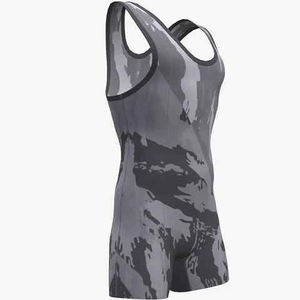 Nouvel arrivage Singlet de lutte de haute qualité pour hommes Uniforme de lutte personnalisé en gros Singlet de lutte pour hommes - Product Image 5