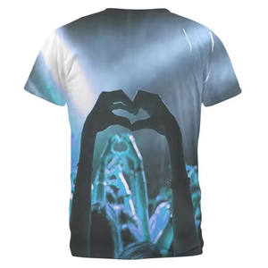 Nouveautés T-shirts décontractés pour hommes High Street Chemises tricotées grande taille à impression par sublimation pour adultes du Pakistan - Product Image 4