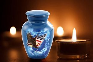 <b>Keepsake</b> Embrace Praying Hand Cremation Urns High Quality Classic Shape Small <b>Keepsake</b> <b>For</b> Funeral - Product Image 2