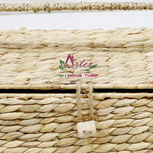 Cesta de almacenamiento de cuerda de algodón tejida de fábrica Artex Dong Thap para despensa de habitación de bebé y organización del hogar - Product Image 2