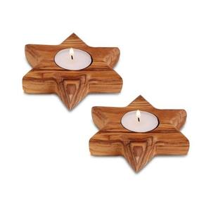 Portavelas Minimalista de Madera con Acabado Limpio y Belleza Natural de la Madera para un Ambiente de Velas Tranquilo - Product Image 2