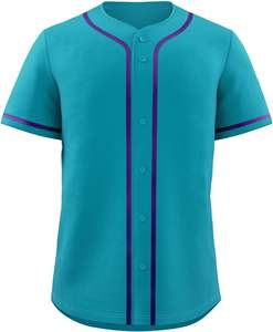 Ensemble d'uniformes de baseball athlétique conçu pour une utilisation en équipe, tissu respirant, séchage rapide, couleurs personnalisables, logo fiable, jeu - Product Image 1