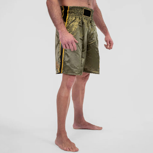 Pantalones cortos de boxeo y Muay Thai de alta calidad, cintura elástica, ropa de entrenamiento de tela ligera, pantalones cortos de boxeo para hombres de INDUSTRIAS INCREÍBLES - Product Image 6