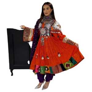 2026 nouveautés à la mode afghan Kuchi robe dames manches longues fête porter Maxi afghan robes élégantes - Product Image 1