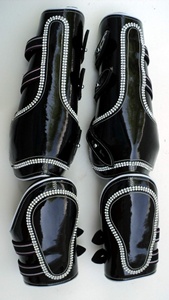 JUEGO DE BOTAS DE CABALLO Y TENDÓN DE PIEL DE CALIDAD PREMIUM INTELIGENTE CON BOTAS DE CABALLO ACOLCHADAS DE PIEL DE VISÓN/BOTAS DE CABALLO DE DISEÑO PERSONALIZADO - Product Image 3