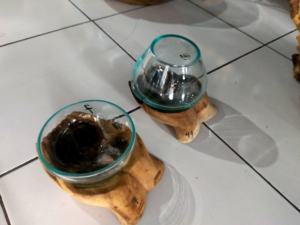 Vase en verre fait main de haute qualité petite commande acceptée - Product Image 3