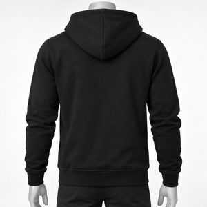 เสื้อฮู้ดซิปแบบหนาพิเศษสำหรับผู้ชาย ลายการ์ตูนลำลอง มีเชือกผูก ฮู้ดแบบมีซิป เสื้อกันหนาวอุ่นๆ สำหรับฤดูหนาว - Product Image 2