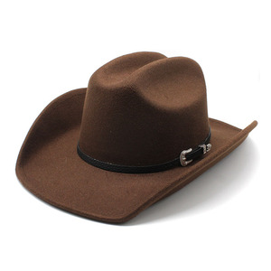Sombrero Vaquero Estilo Occidental Europeo Americano para Viaje, 100% Poliéster, Bordado 3D, para Hombre y Mujer, Verano, Casual, Moderno - Product Image 4