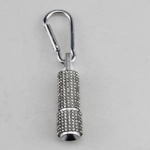 Công Suất Cao Bling Long Lanh Có Thể Sạc Lại Mini Đèn Pin Và Torch Ngoài Trời An Toàn Khẩn Cấp Xách Tay Nhỏ LED Đèn Pin Keychain - Product Image 4