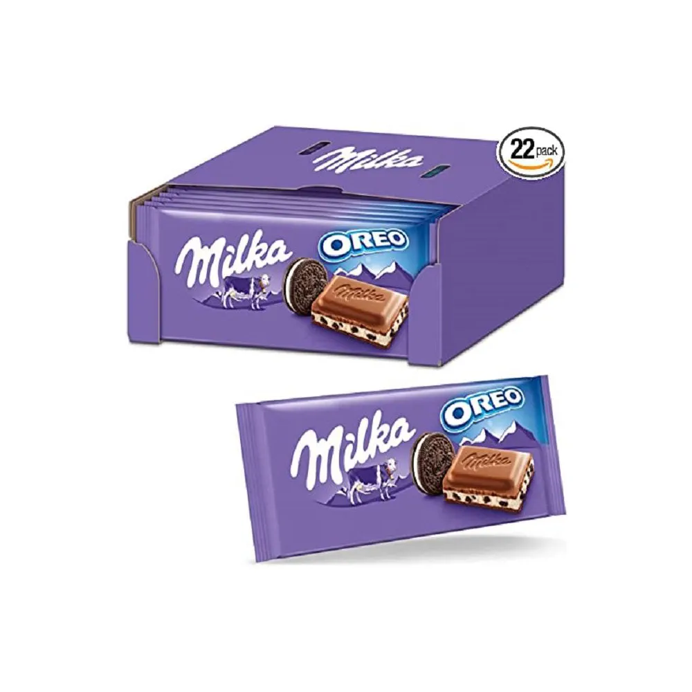 Großhandel Milka Schokoriegel braune und weiße Schokoladen kekse