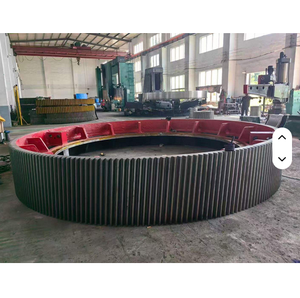 Services de fonderie de roues en acier pour concasseurs à mâchoires et concasseurs Hummer, service de fonderie de sable, volant moteur, poulie, volant de 100 kg, OEM - Product Image 5