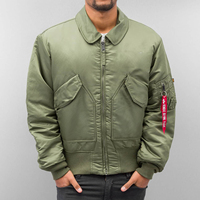 Blouson aviateur à logo personnalisé disponible en prix de gros Fabricant au Pakistan Blousons aviateur personnalisés pour hommes