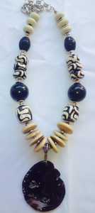 Collar de Madera Natural de Joyería de Moda, Diseño Moderno y Nuevo, Hecho a Medida, Collar 100% de Madera Natural y Resina - Product Image 6