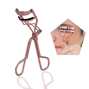 Recourbe-cils portable de haute qualité en acier inoxydable ergonomique avec poignée confortable et prise antidérapante pour les doigts - Product Image 4