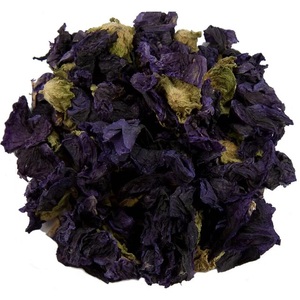 Flores Secas de Malva Negra, Ingrediente Natural para Té de Hierbas, a Granel / Flores Secas de Malva - Product Image 4