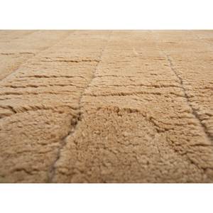 พรมขนสัตว์ถักมือสีเบจและสีน้ำตาลลายจิ๊กซอว์รูปสี่เหลี่ยมผืนผ้าสำหรับห้องนั่งเล่น พรมปูพื้นทางเข้าบ้าน ห้องโถง รุ่น Ra-1131 (Cs-01) - Product Image 3