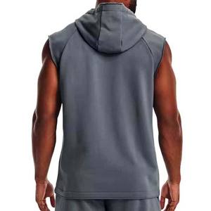 Sudadera con capucha informal para hombre con camiseta sin mangas de estilo lavado ropa de calle para deportes de invierno camiseta con capucha de moda - Product Image 3