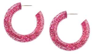 Pendientes de Resina Acrílica al por Mayor, Pendientes de Plástico Transparente de Moda, Multicolores, con Forma de Gota de Agua - Product Image 4