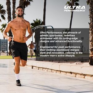 Short de course athlétique ultra performant pour hommes, short d'entraînement de basket-ball pour hommes avec poches zippées - Product Image 6