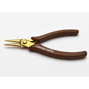 3Pcs Premium High Quality Gold Jewelry Making Pliers Set Stainless Steel Needle Nose Cutting Tools <b>Kit</b> Lightweight 1 Year - Product Image 5