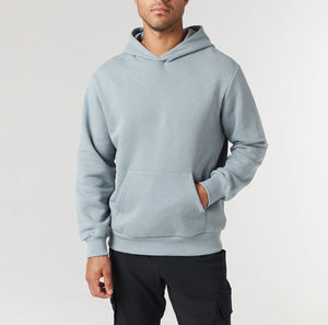 Sweats à capuche vierges lourds de haute qualité pour hommes coupe surdimensionnée 100 pour cent coton Style pull personnalisable vêtements en gros - Product Image 1