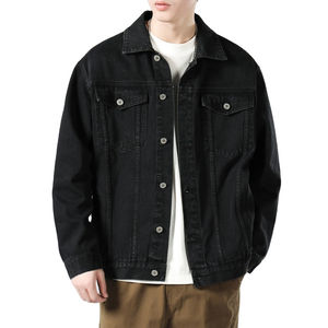 Veste en jean personnalisée de haute qualité pour hommes Sports d'hiver Jean décontracté avec rembourrage en coton Service OEM - Product Image 5