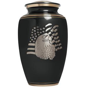 Urnas de Cremación para Adultos, Diseño Clásico en Blanco y Negro, Estilo Americano, Latón de Alta Calidad, Ecológicas, Hechas a Mano, Artículos Funerarios - Product Image 3