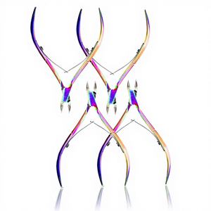 Cortauñas Rainbow de Acero Inoxidable con Abertura de Mandíbula Ancha, Ecológico, Concepto Internacional, Herramientas de Cuidado de Belleza para Piel Muerta - Product Image 1