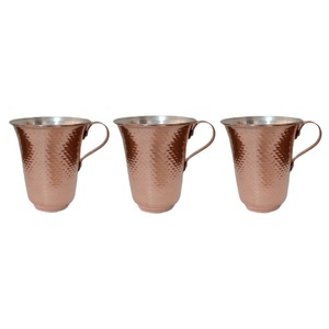 Juego de tazas de cobre con vaso de Moscú, juego de tazas de cobre sólido hechas a mano con vaso de 60 Ml, 5 tazas, 1 unidad, gran oferta - Product Image 1