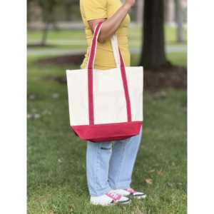 Sac de plage pour femmes, couleur unie, fermeture ouverte, en cuir PU, nylon, toile de coton, décoration boutonnée, polyester/coton, sacs américains - Product Image 3