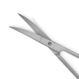 Tijeras Curvas de Acero Inoxidable de Primera Calidad para Corte Preciso en Cirugía, Manualidades y Cuidado Veterinario con Mango Amarillo - Product Image 3