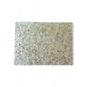 Modern Capiz <b>Placemats</b> Wholesale Production <b>for</b> Retailers and Hospitality Dining <b>Table</b> Decor From Vietnam - Product Image 1